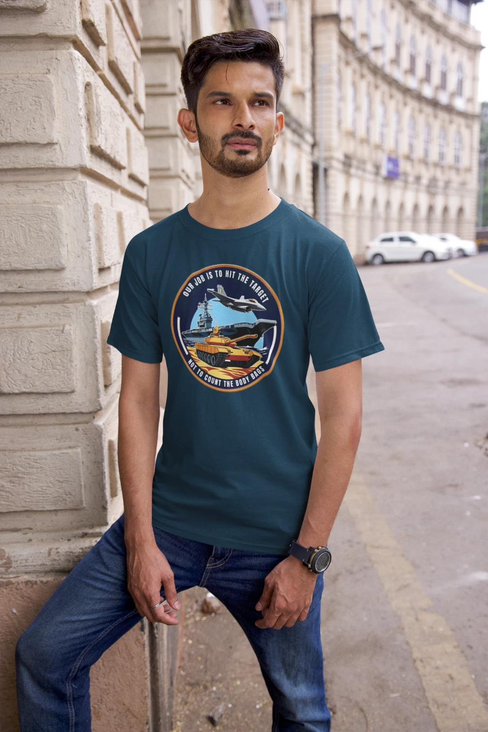Our job is to hit the target, not to count the body bags T-Shirt