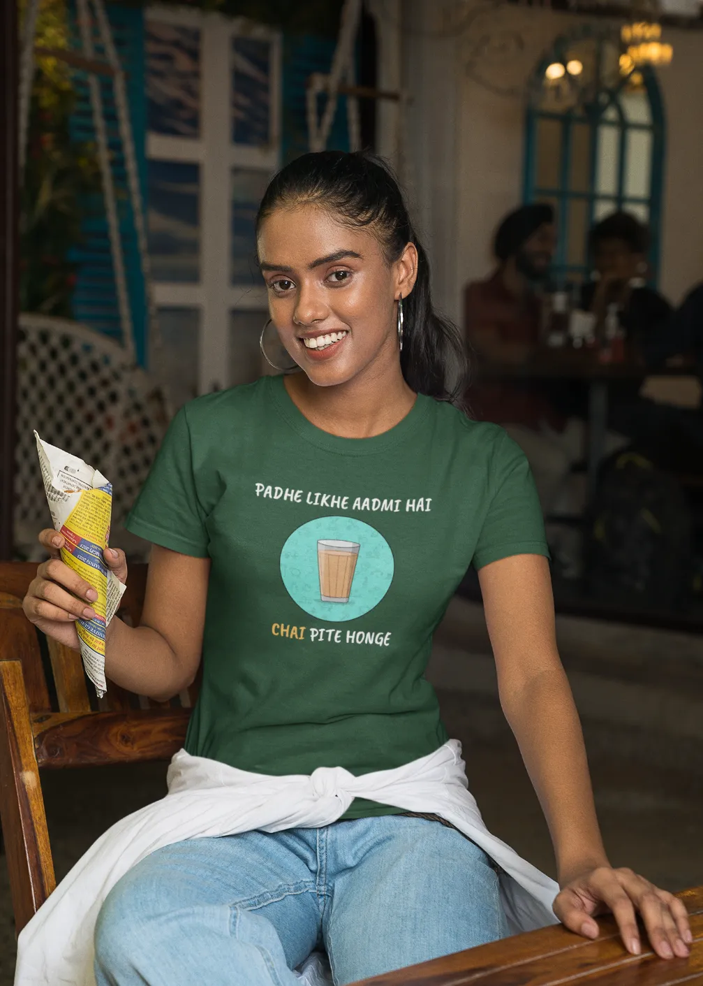 Padhe lijkt op aadmi hai, chai pite honge