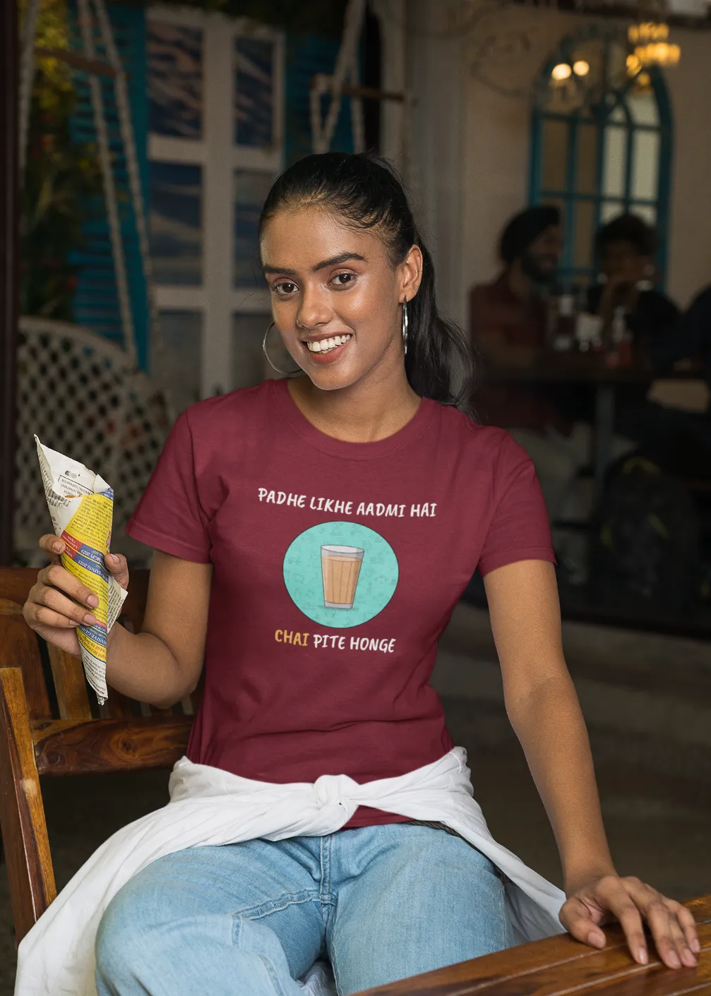 Padhe lijkt op aadmi hai, chai pite honge