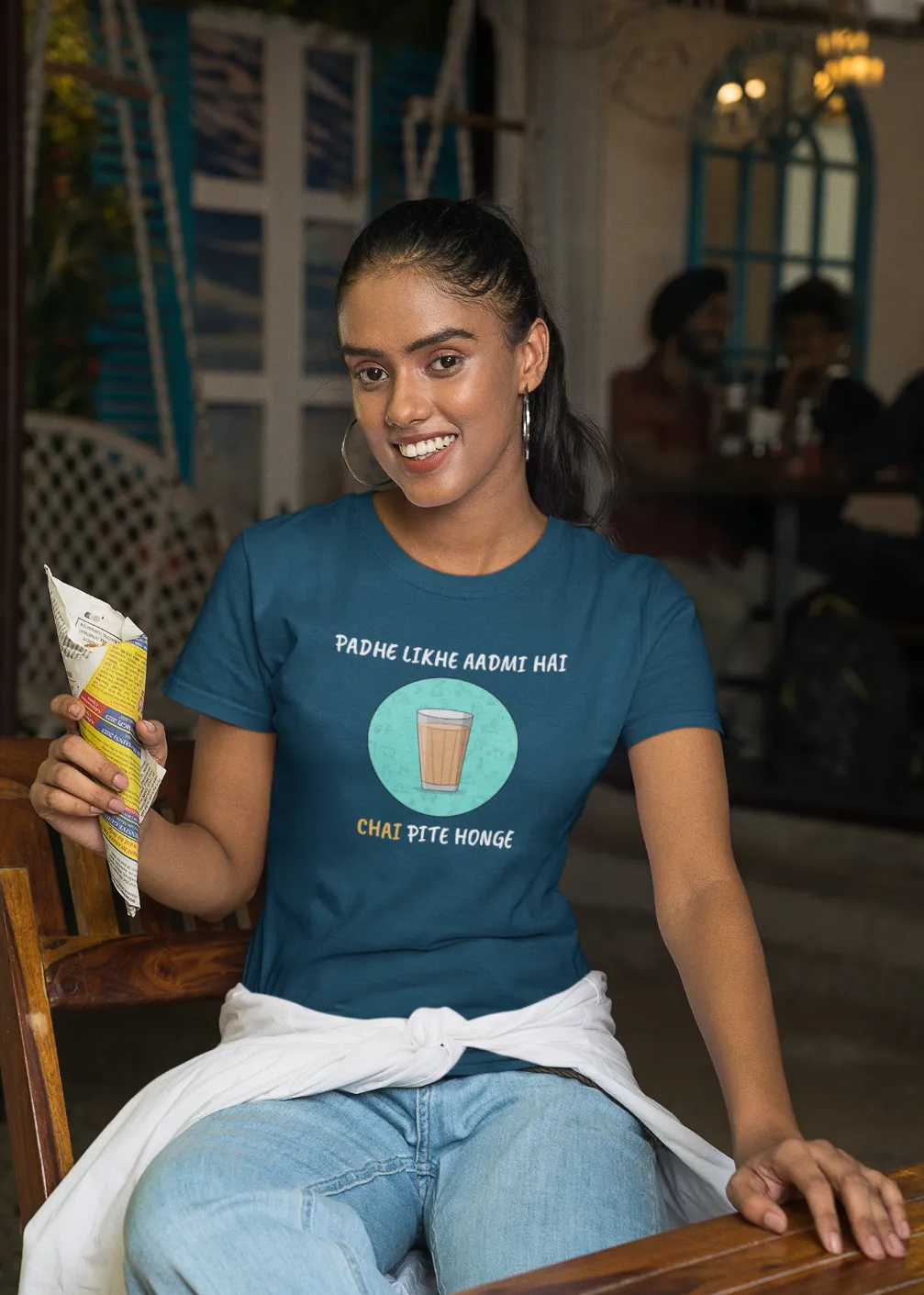 Padhe lijkt op aadmi hai, chai pite honge