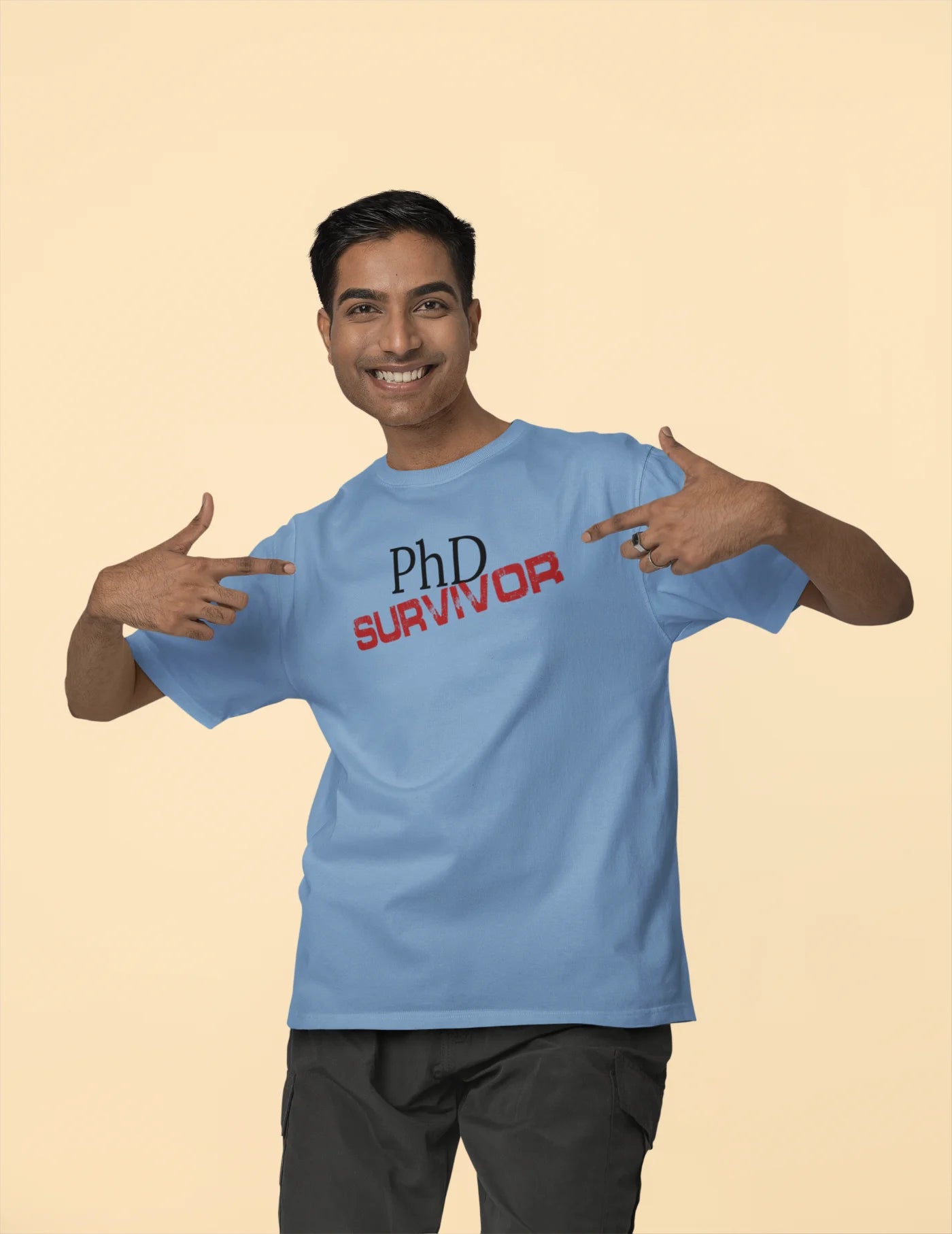 PhD Survivor Oversized T-Shirt