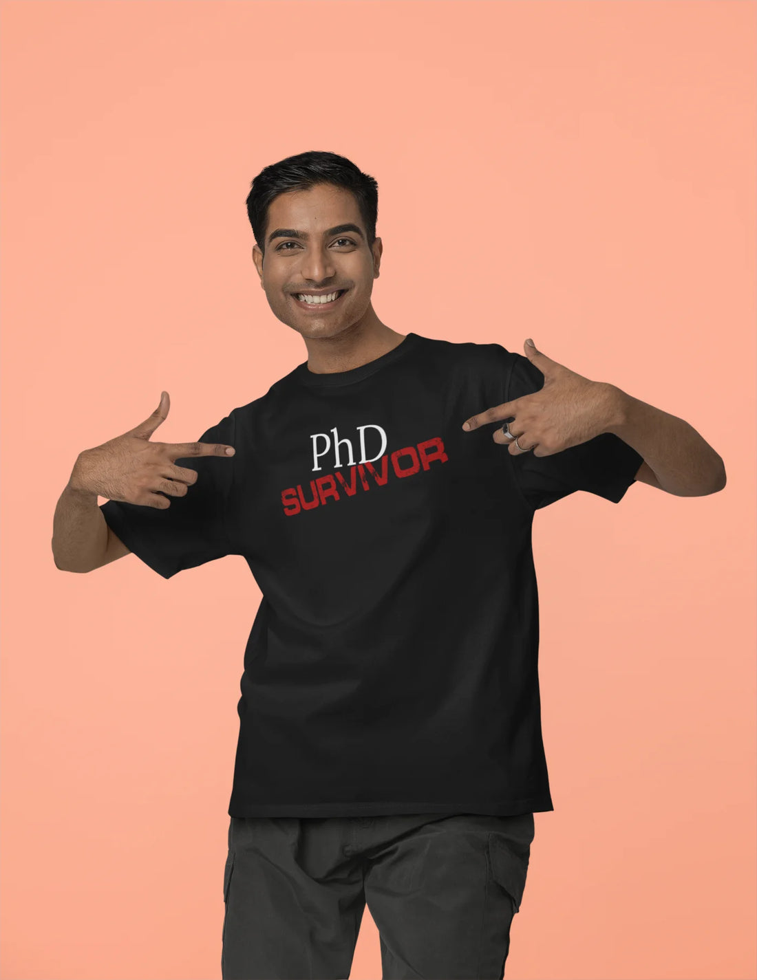 PhD Survivor Oversized T-Shirt