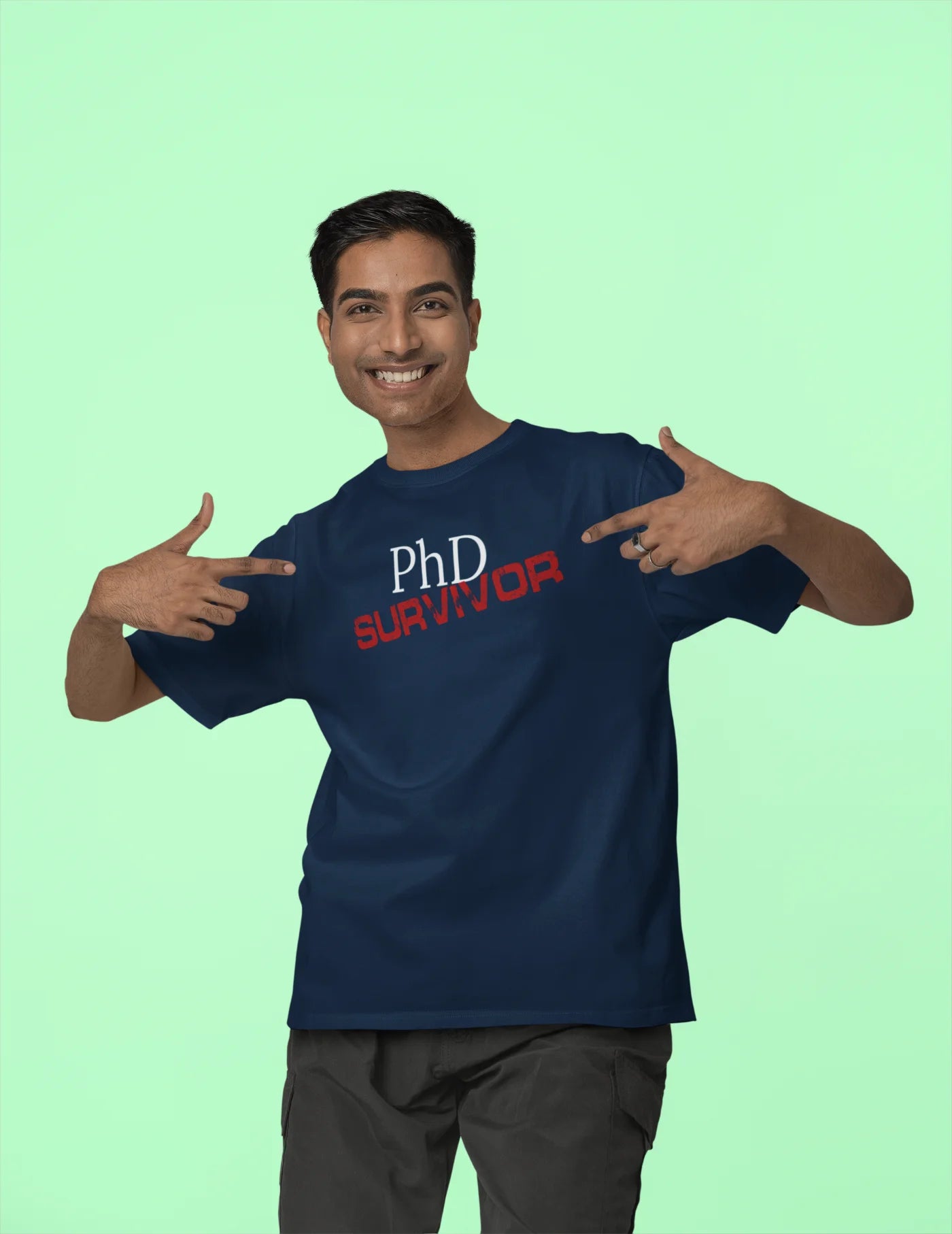 PhD Survivor Oversized T-Shirt