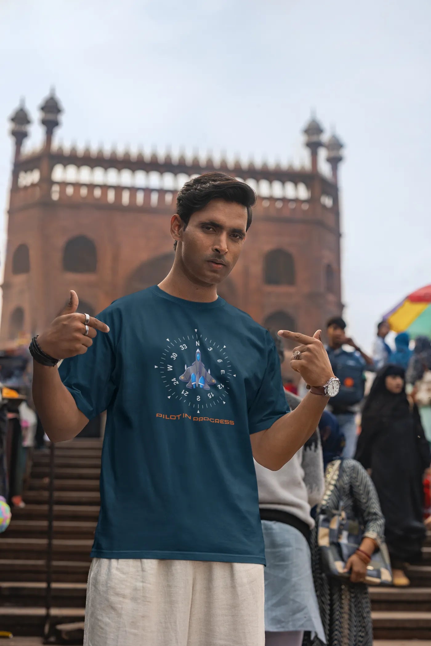 Pilot in opleiding Oversized T-shirt