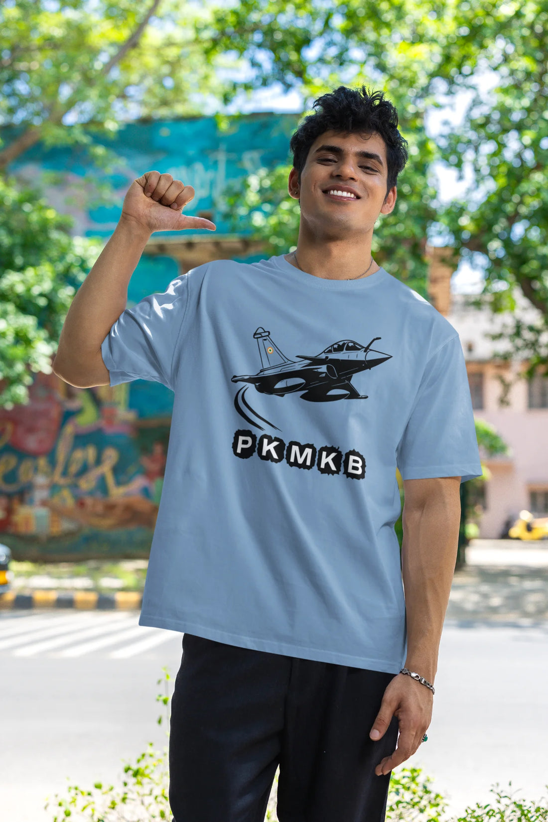 PKMKB - Rafale Jet Oversized T-Shirt