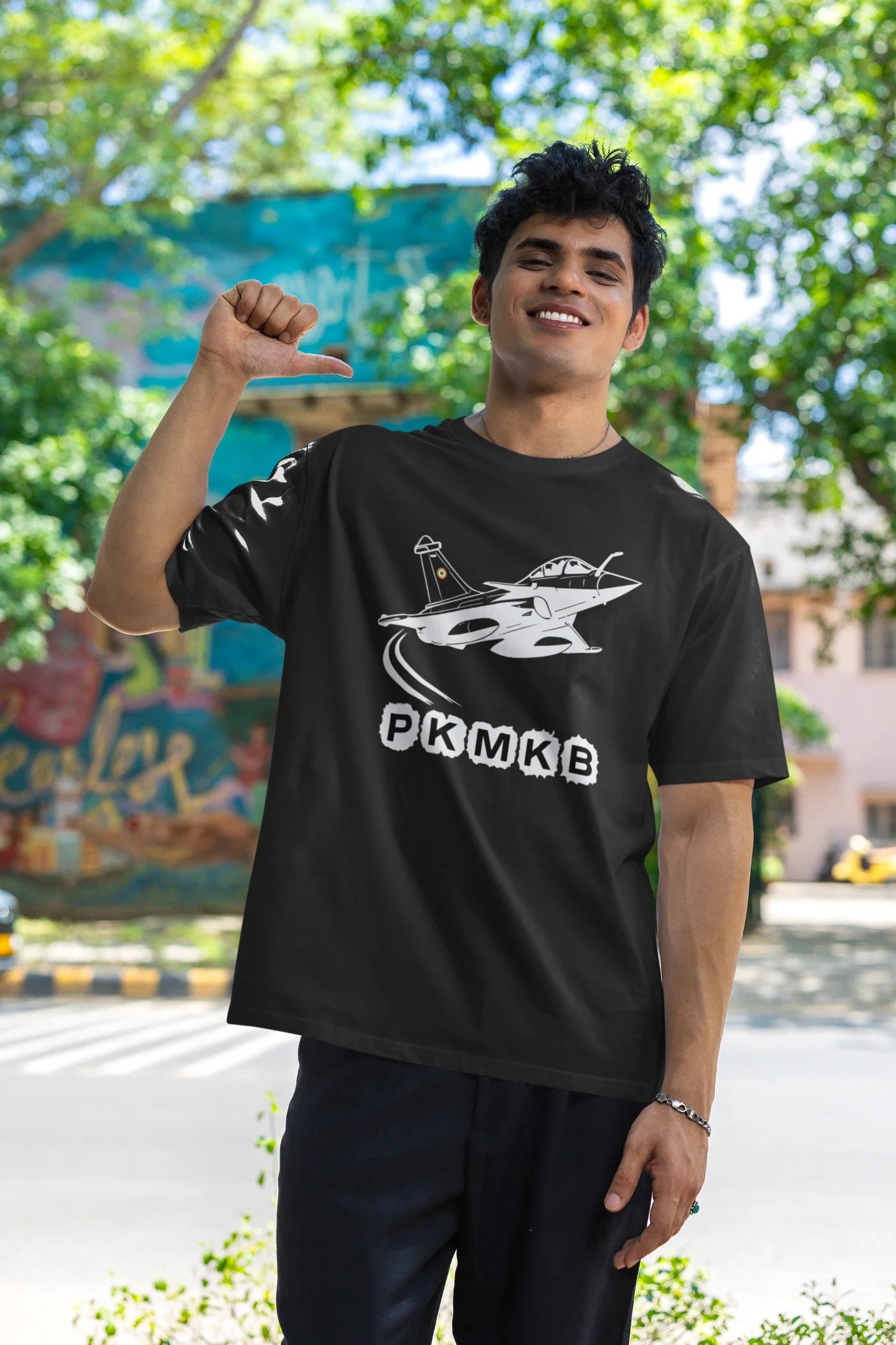 PKMKB - Rafale Jet Oversized T-Shirt