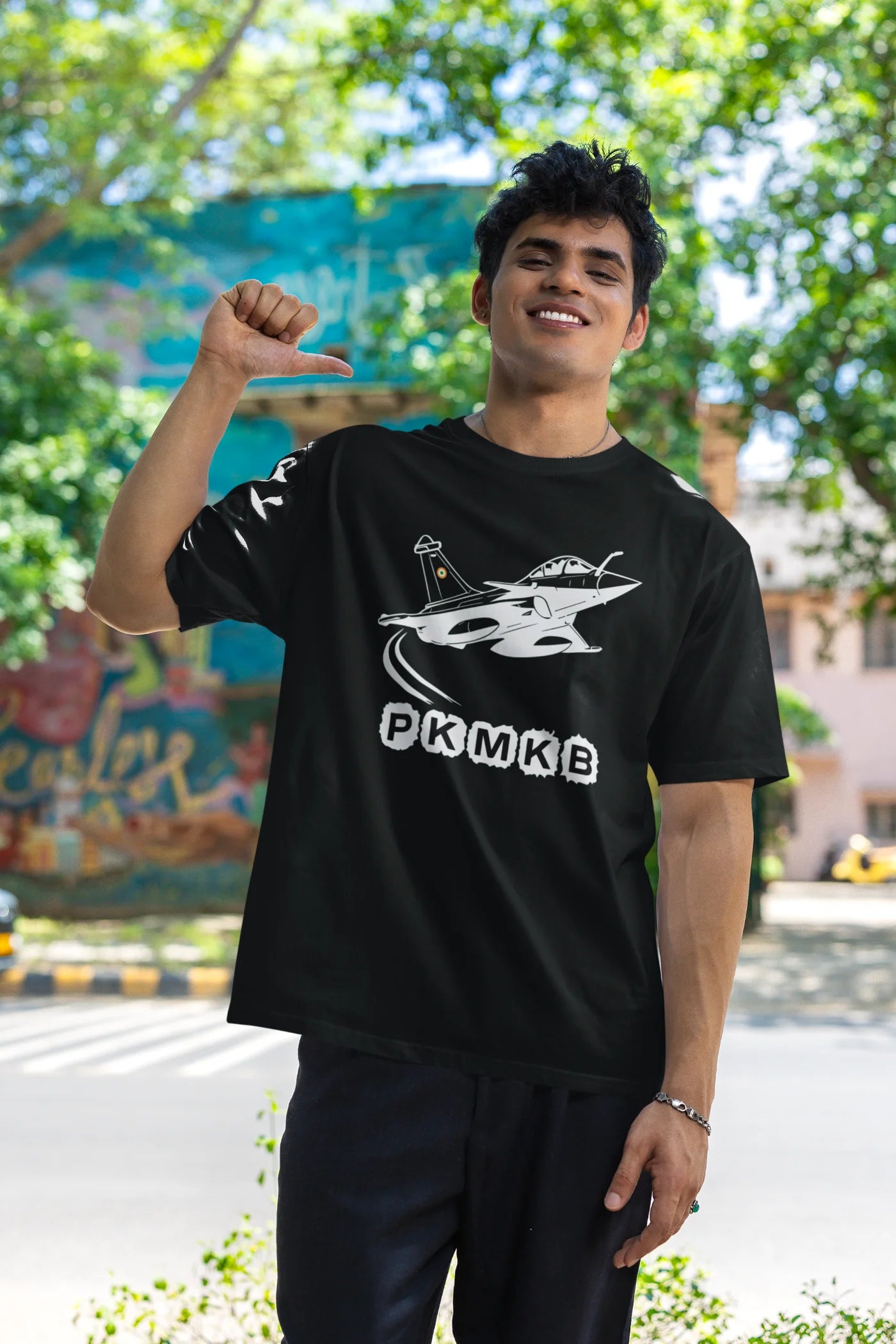 PKMKB - Rafale Jet Oversized T-Shirt