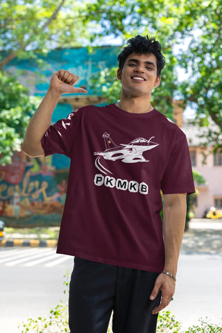 PKMKB - Rafale Jet Oversized T-Shirt