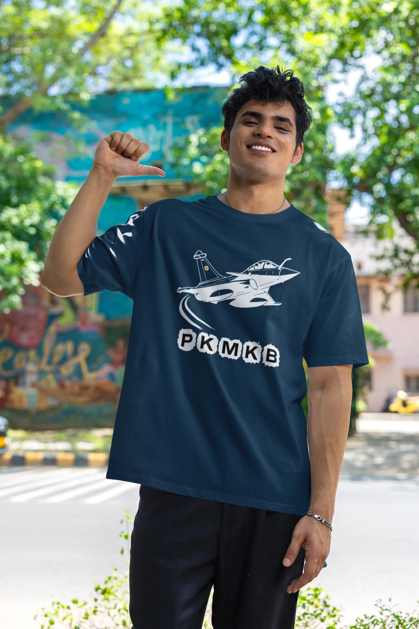 PKMKB - Rafale Jet Oversized T-Shirt