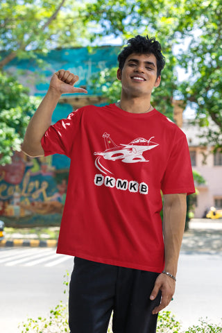 PKMKB - Rafale Jet Oversized T-Shirt