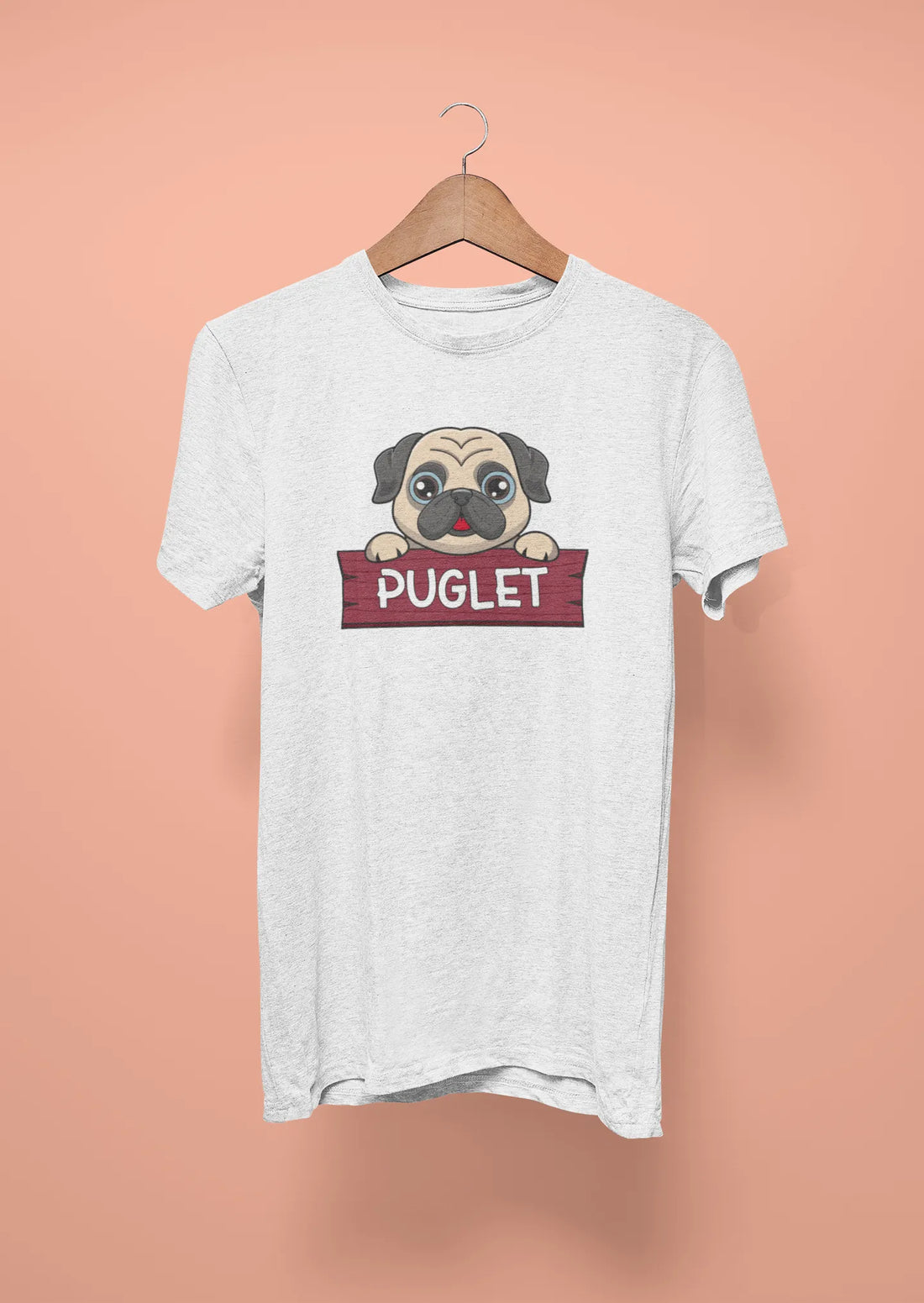 pug puglet navy blue