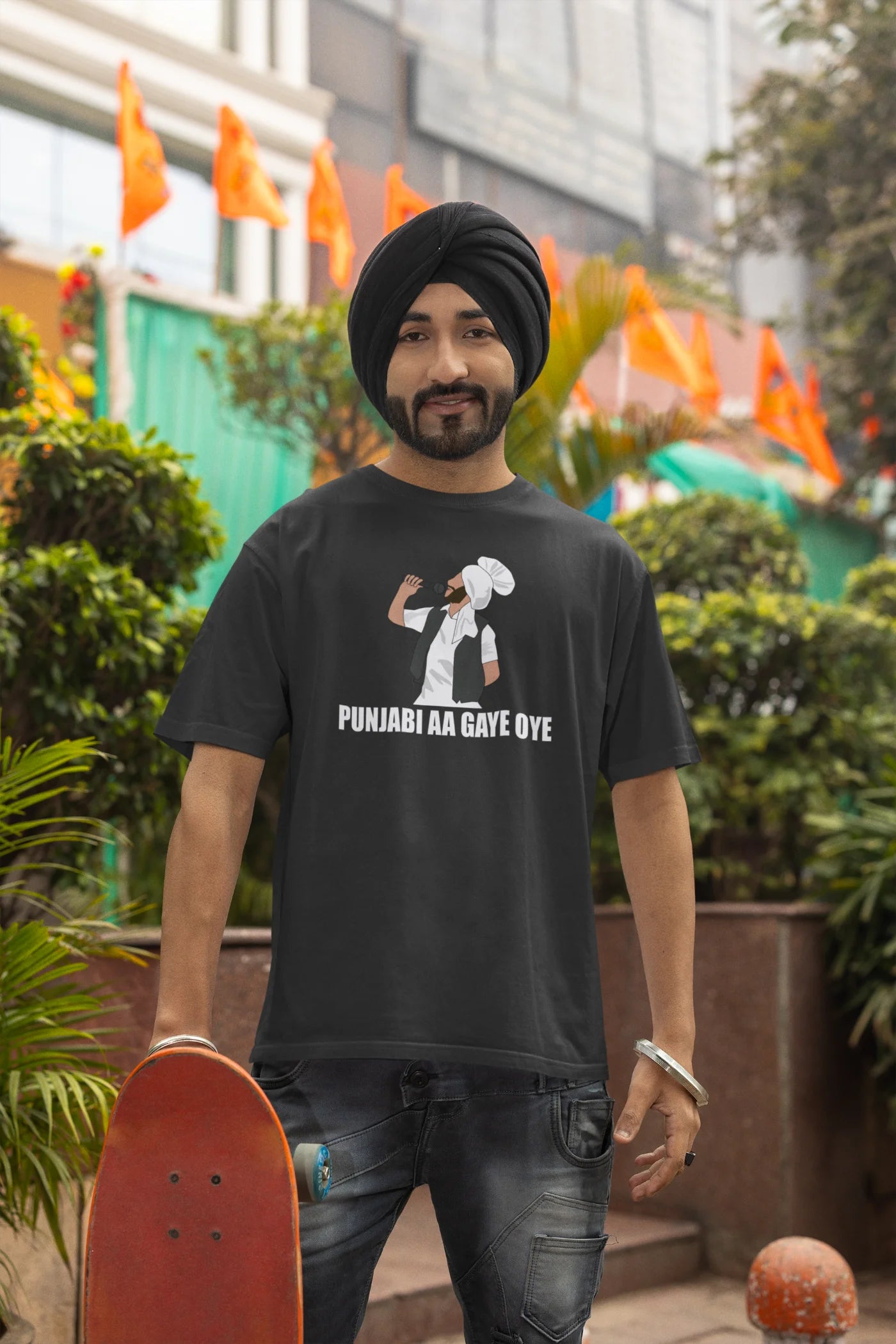 Punjabi aa gaye oye Diljit Dosanjh Oversized T-Shirt