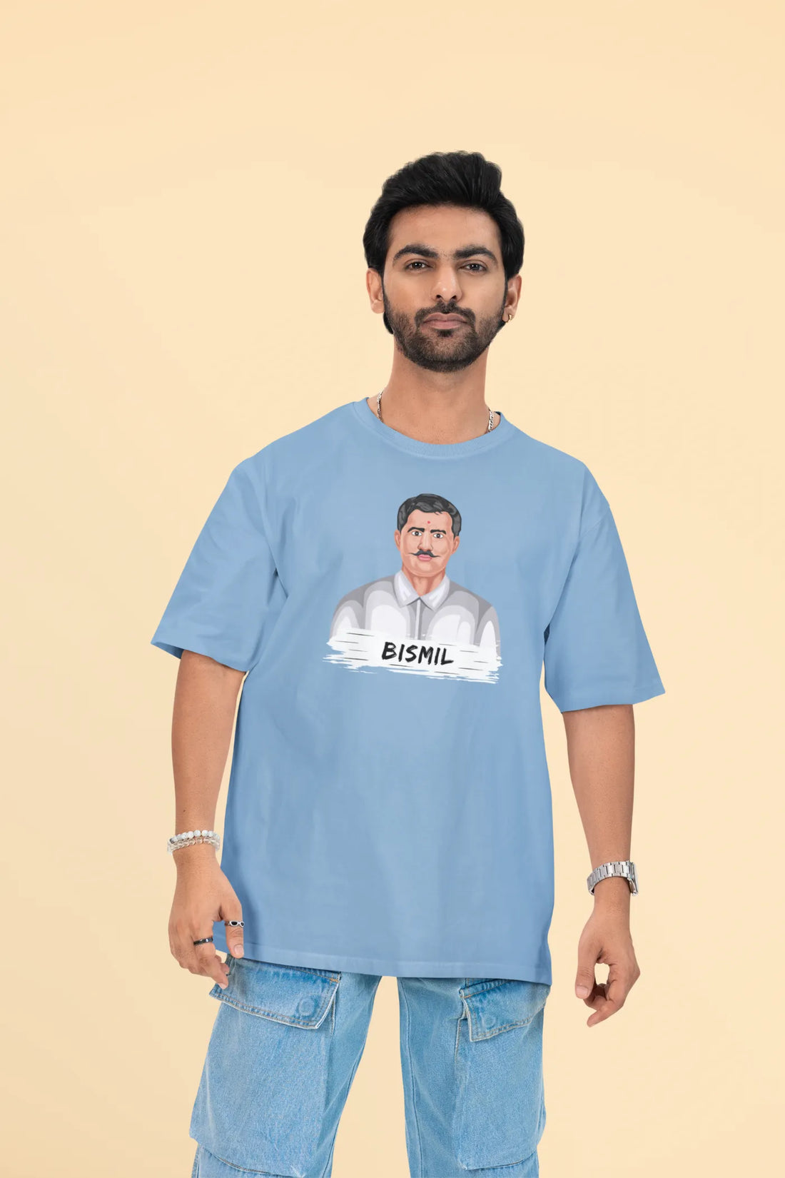 Ramprasad Bismil Oversized T-Shirt
