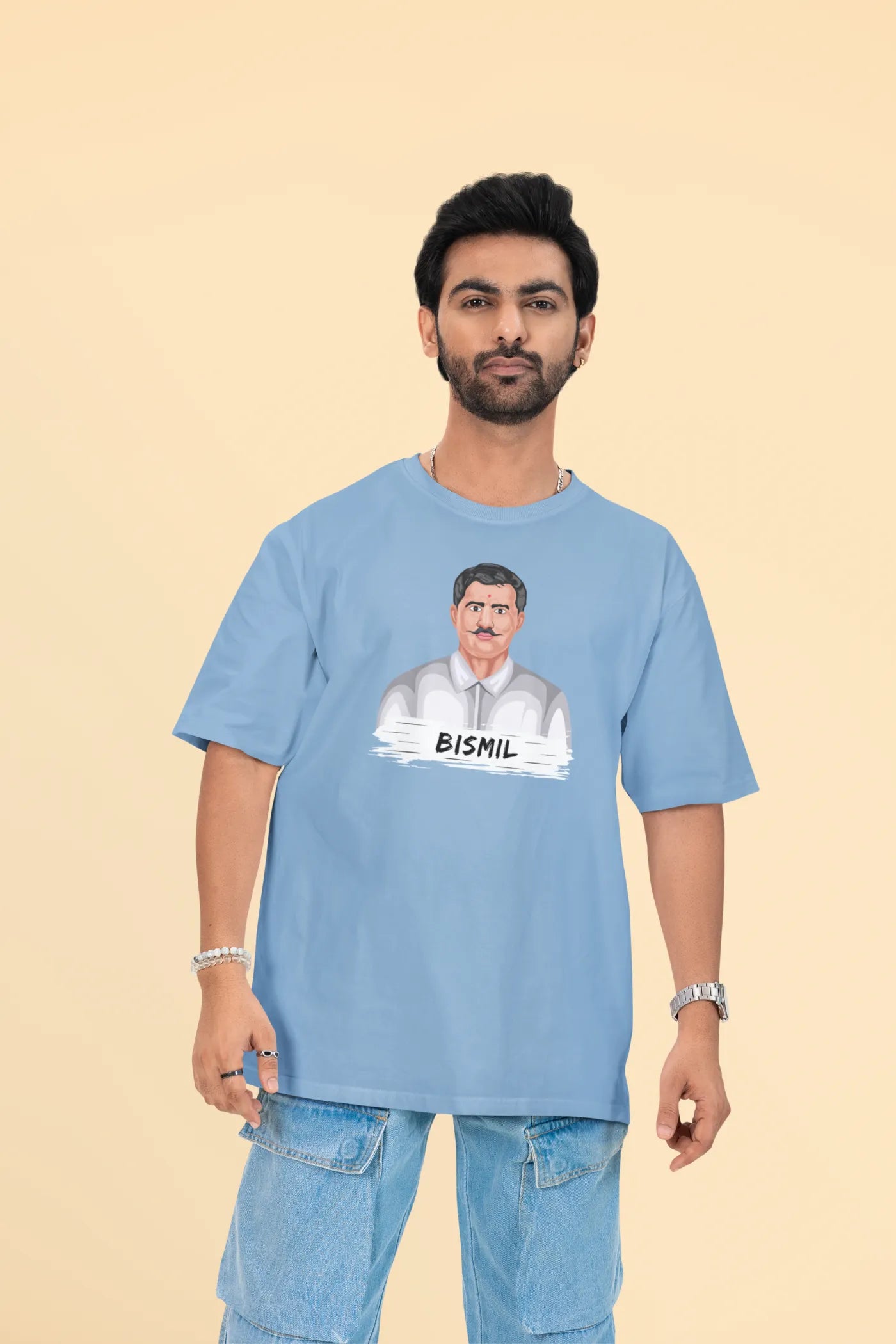 Ramprasad Bismil Oversized T-Shirt