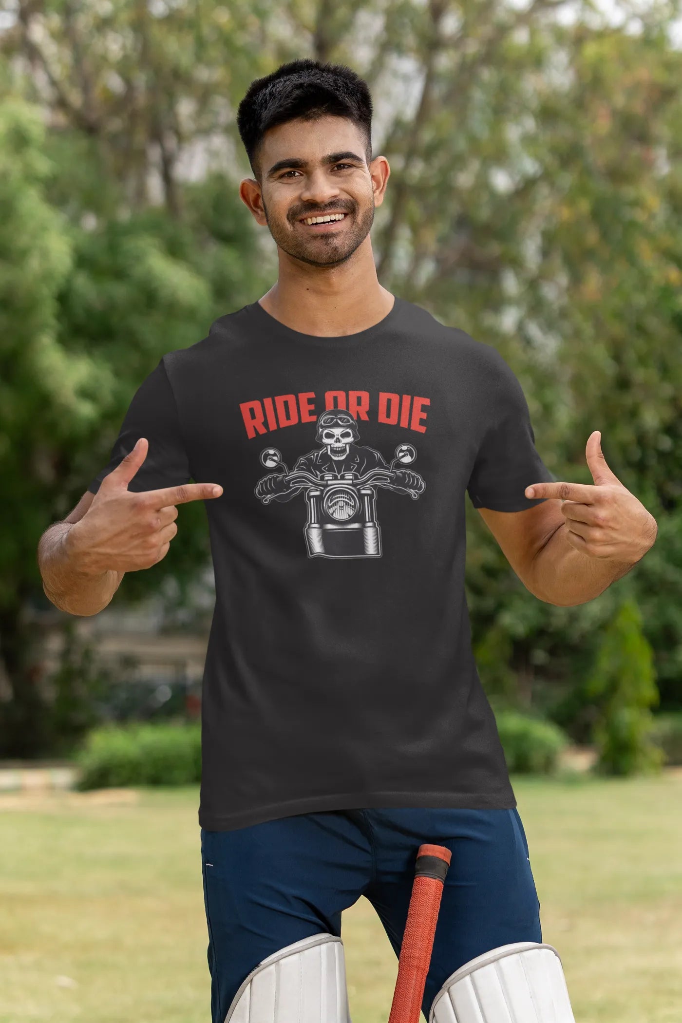 Ride or Die Motorcycling T-shirt