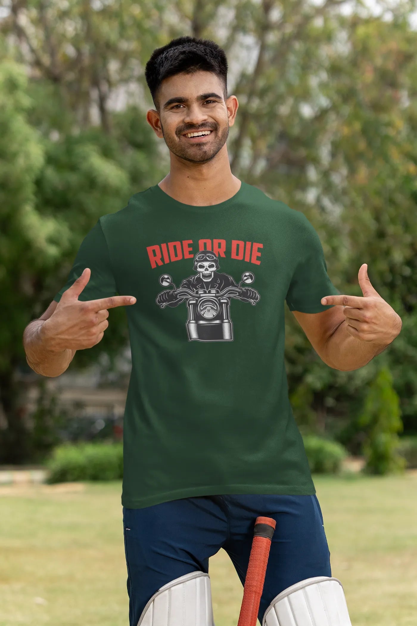 Ride or Die Motorcycling T-shirt