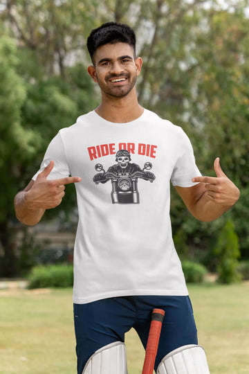 Ride or Die Motorcycling T-shirt