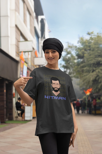 Rohit Sharma The Hitman Oversized T-Shirt