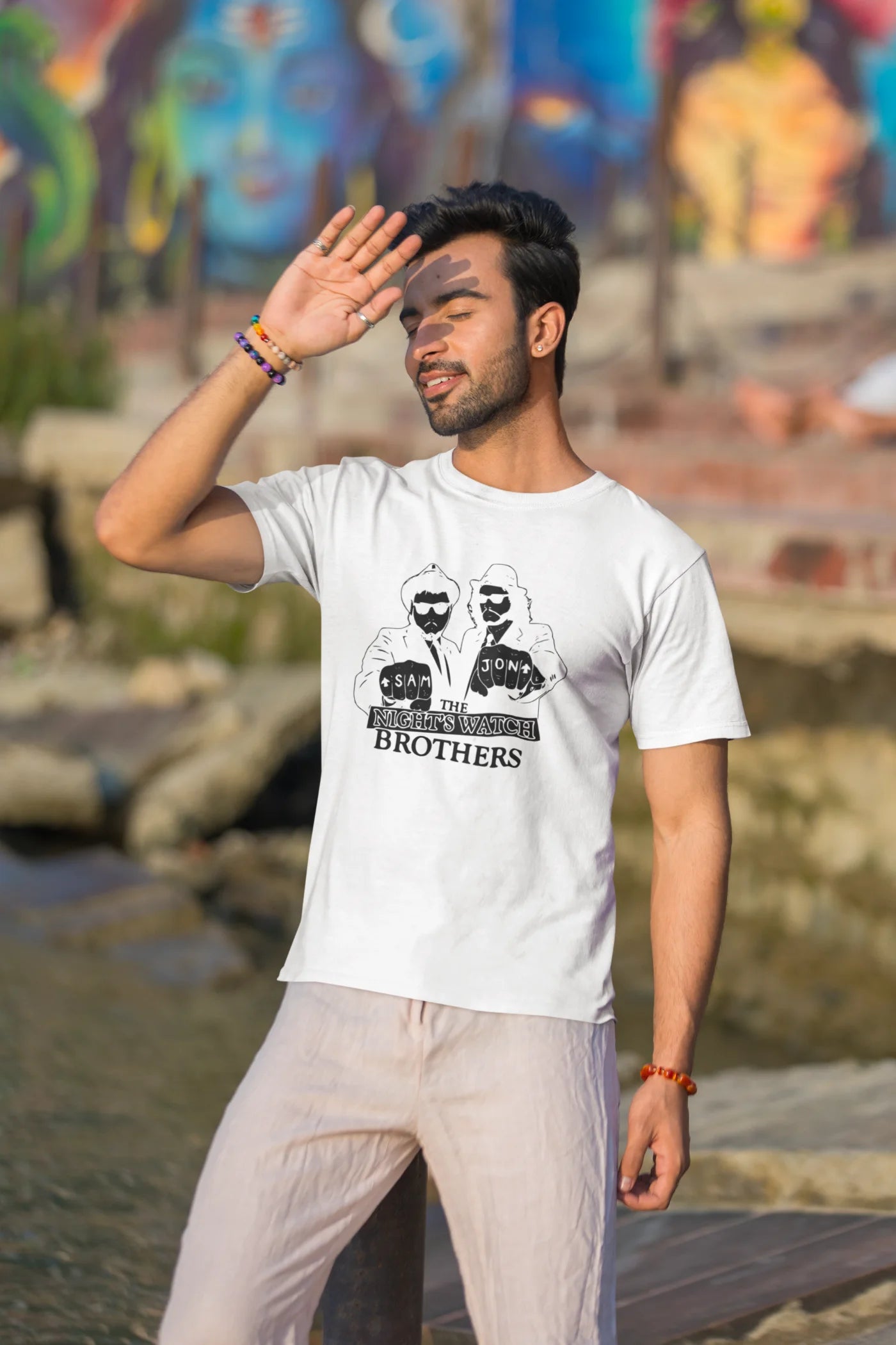 Sam & Jon The night's watch brothers T-Shirt