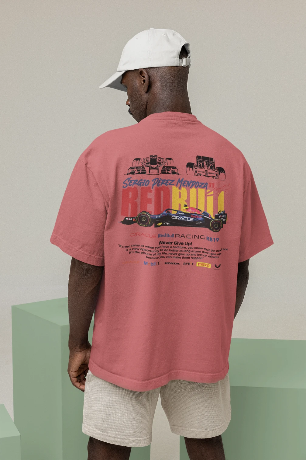 Sergio Perez Red Bull F1 oversized T-shirt