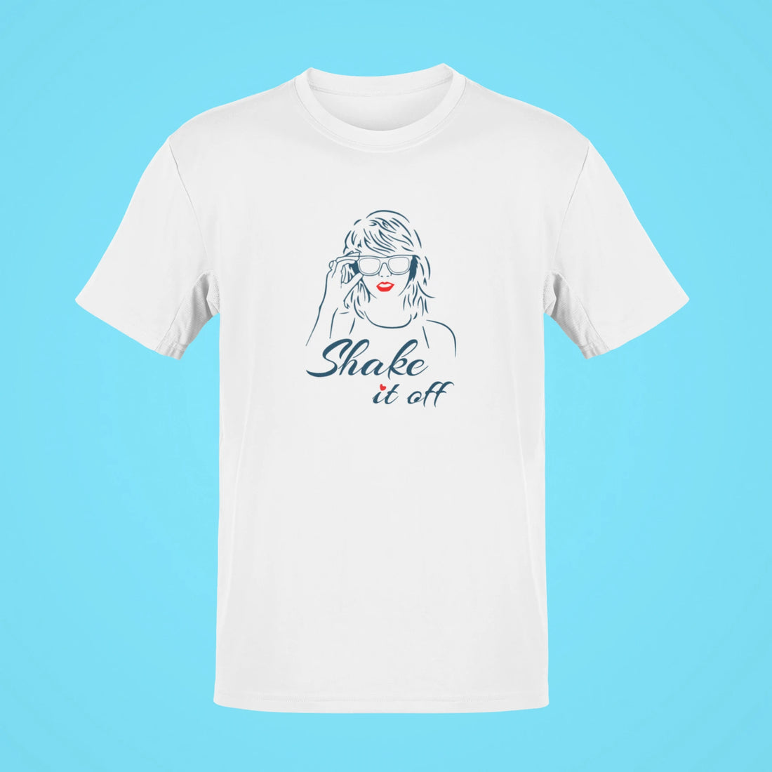 shake it off oversized t shirt rose