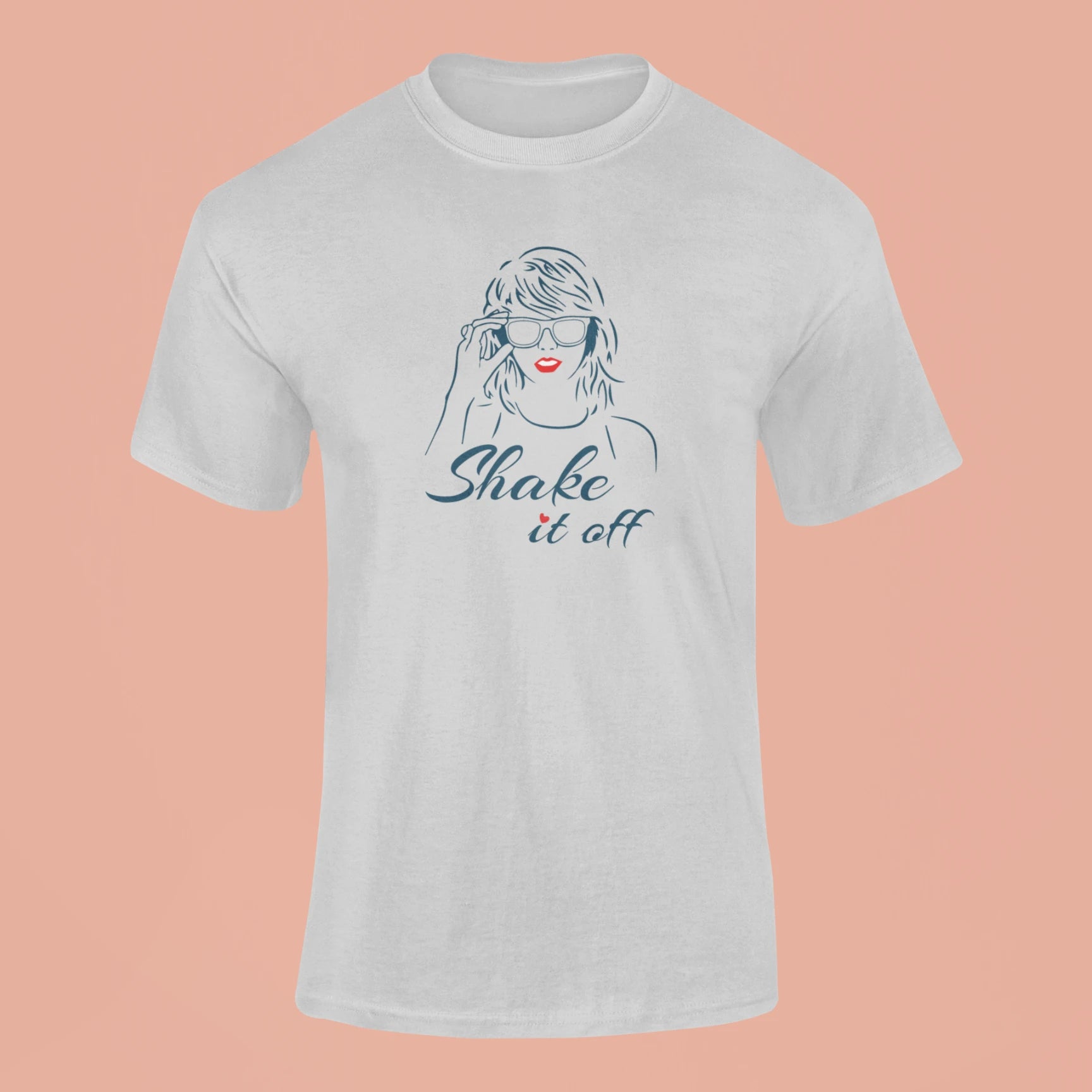 shake it off t shirt grey