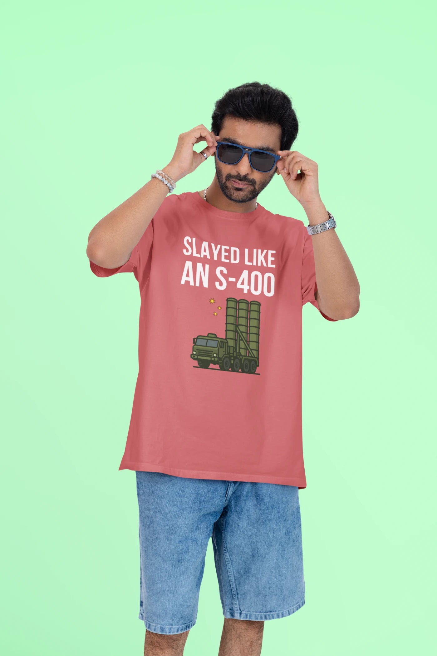 Slayed like an S-400 Oversized T-Shirt