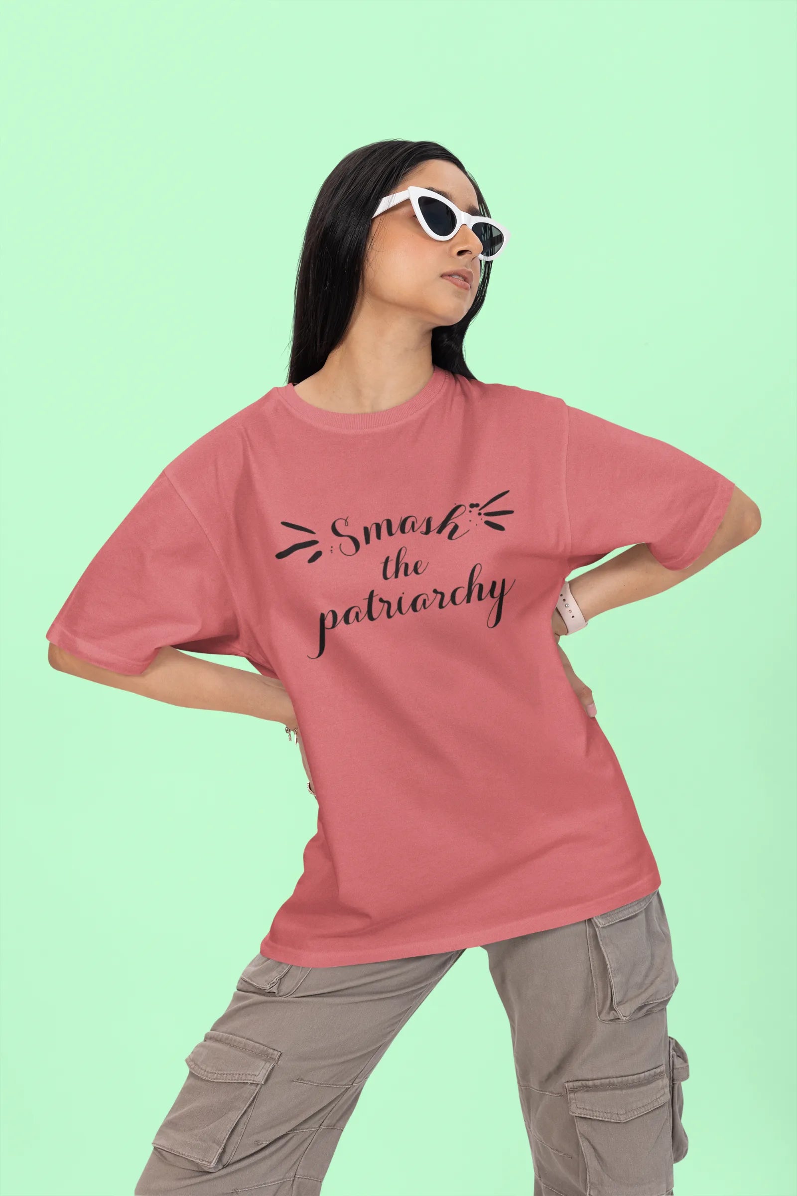 Smash the patriarchy Oversized T-Shirt