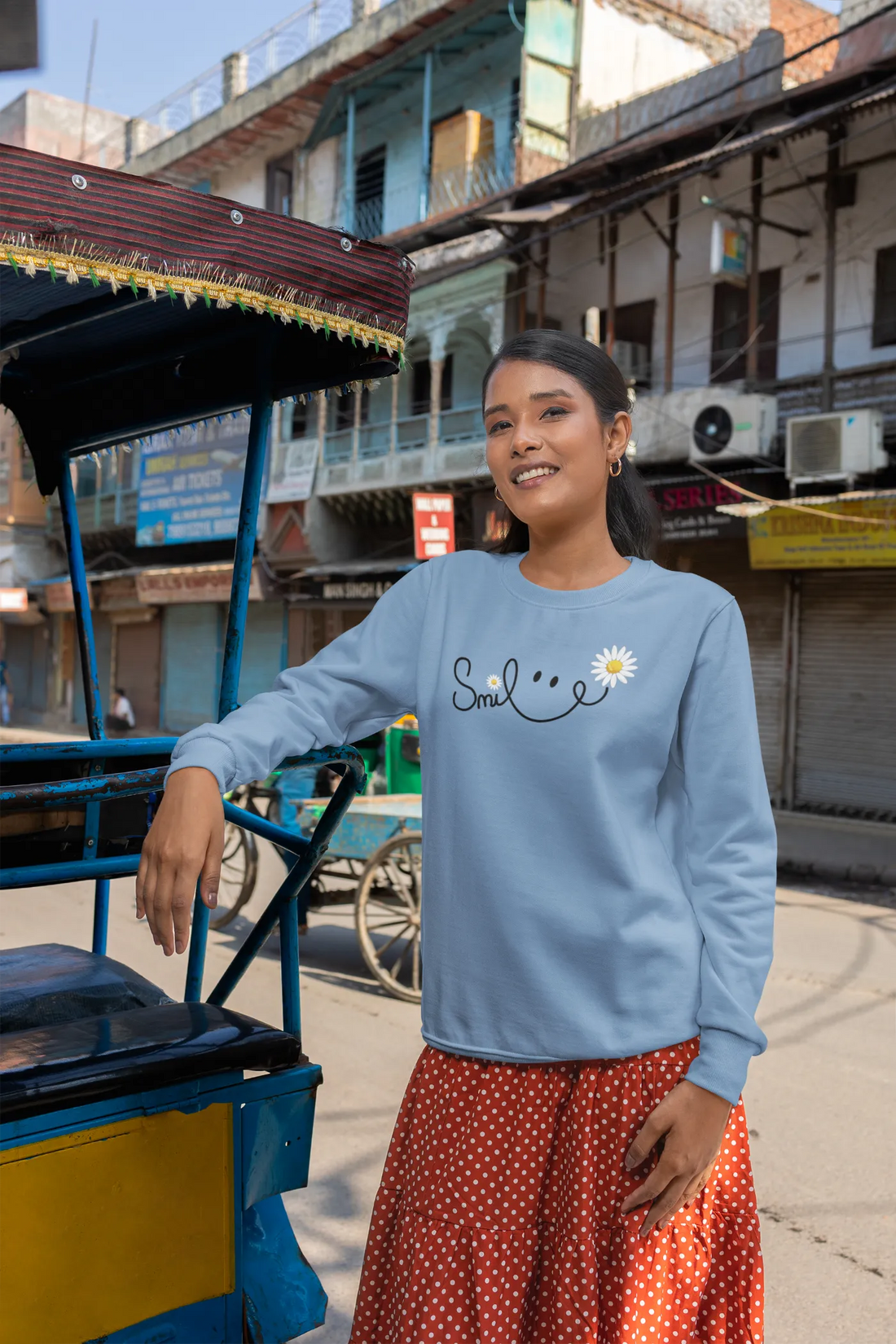 Smile Unisex Sweatshirt