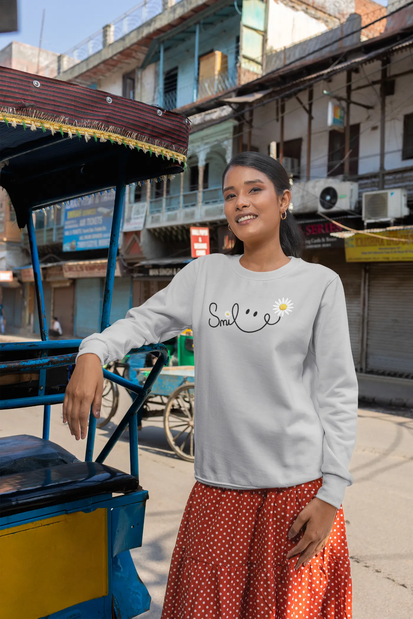 Smile Unisex Sweatshirt