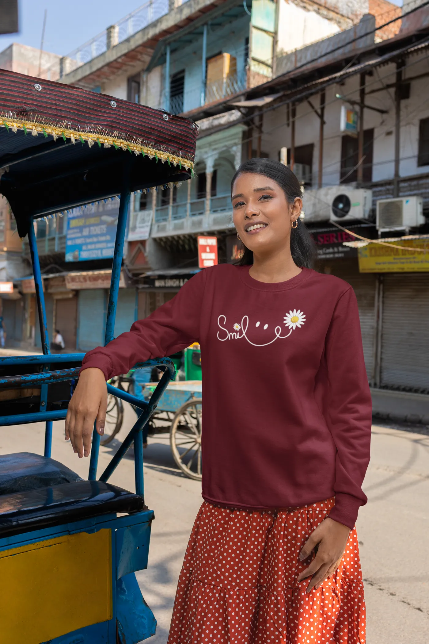 Smile Unisex Sweatshirt