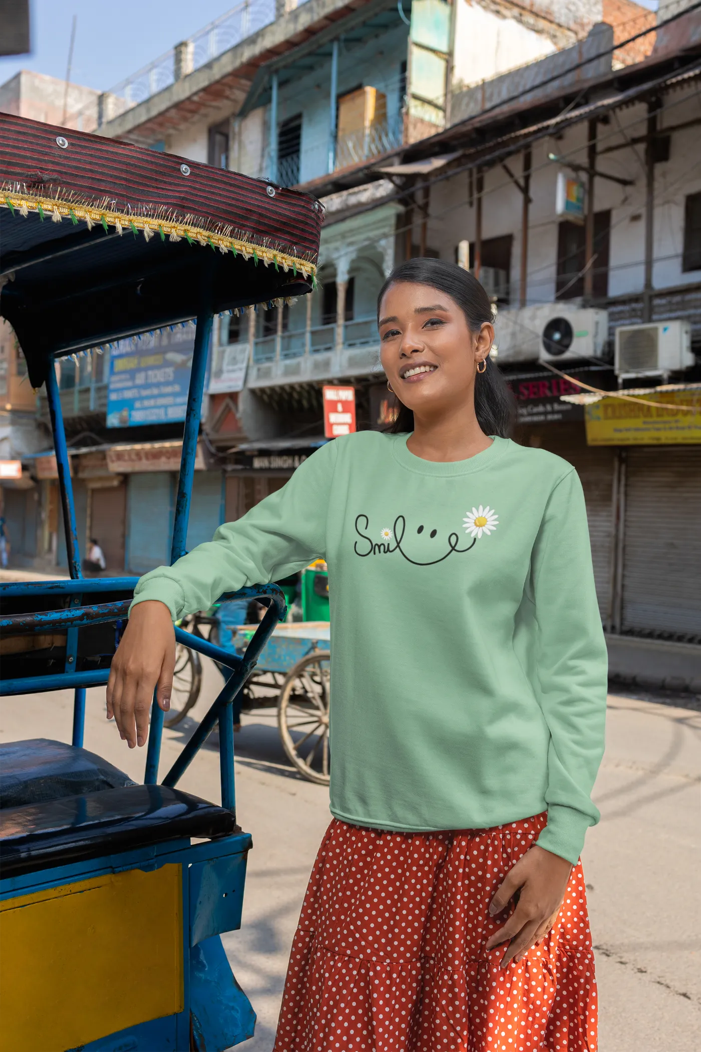 Smile Unisex Sweatshirt