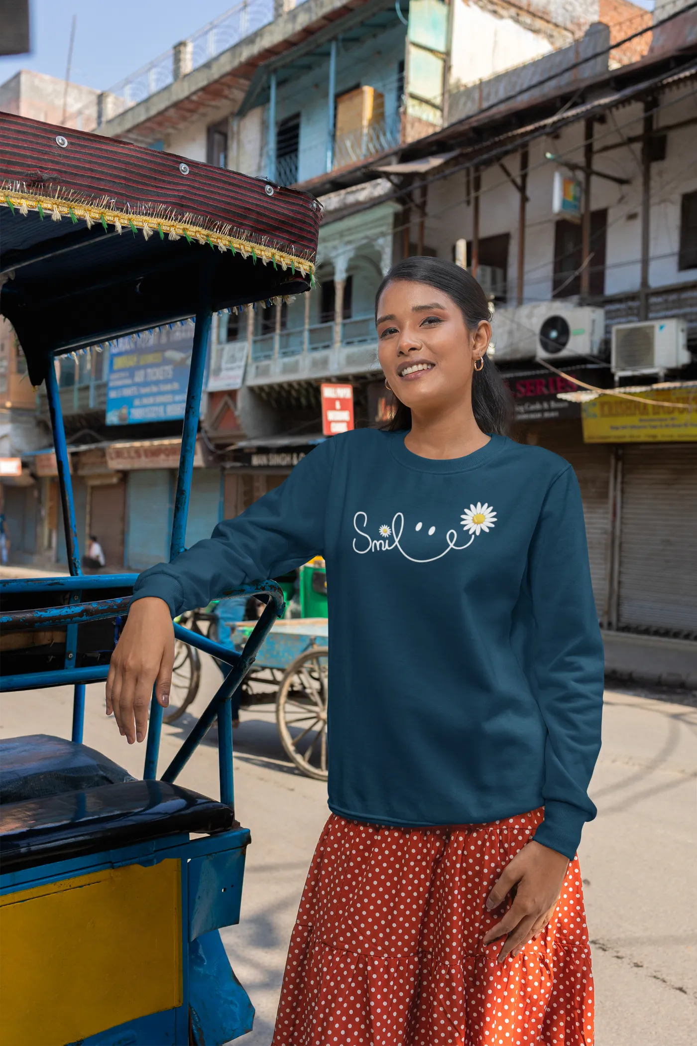 Smile Unisex Sweatshirt