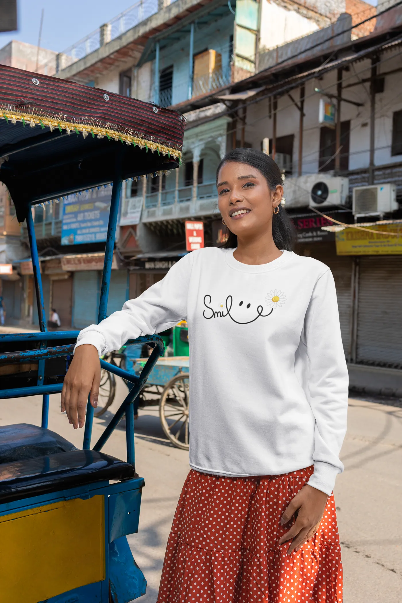 Smile Unisex Sweatshirt