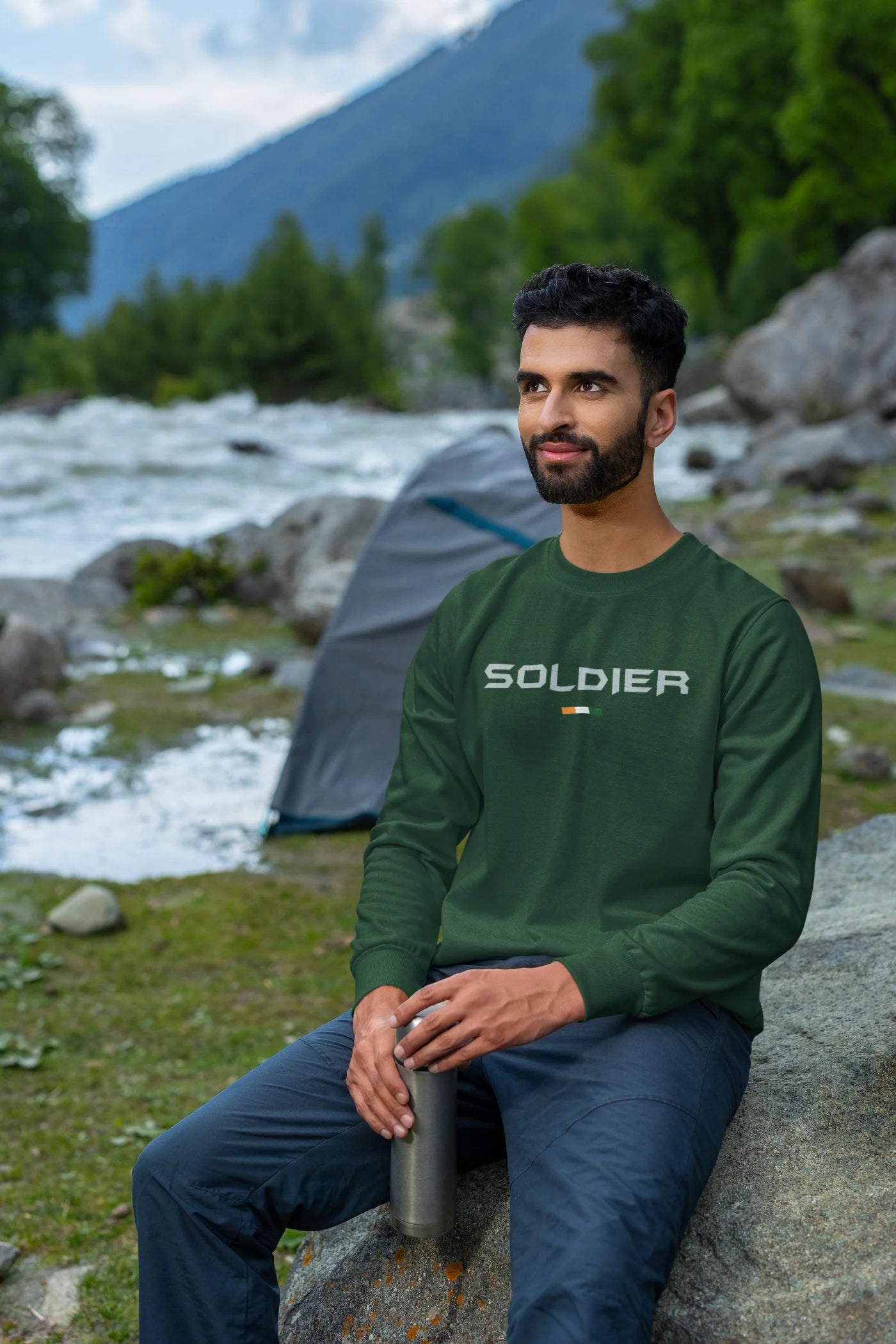 Soldaat Unisex Sweatshirt
