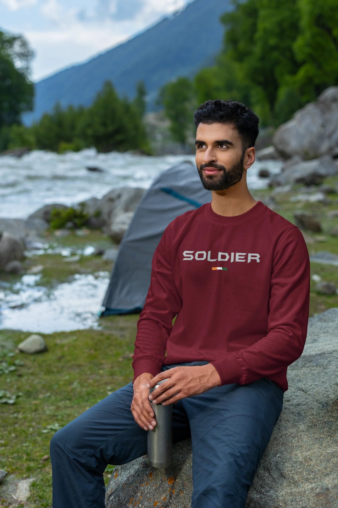 Soldaat Unisex Sweatshirt