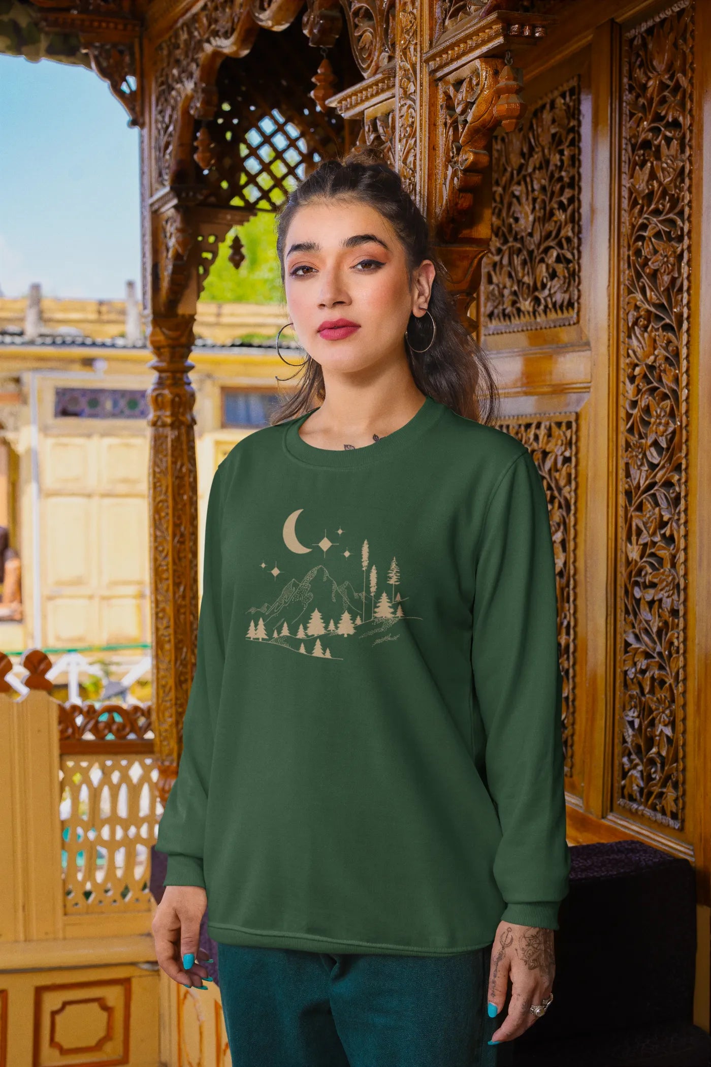 Starry mountain Unisex Sweatshirt