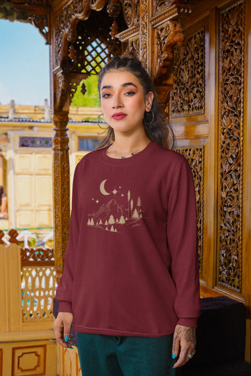 Starry mountain Unisex Sweatshirt