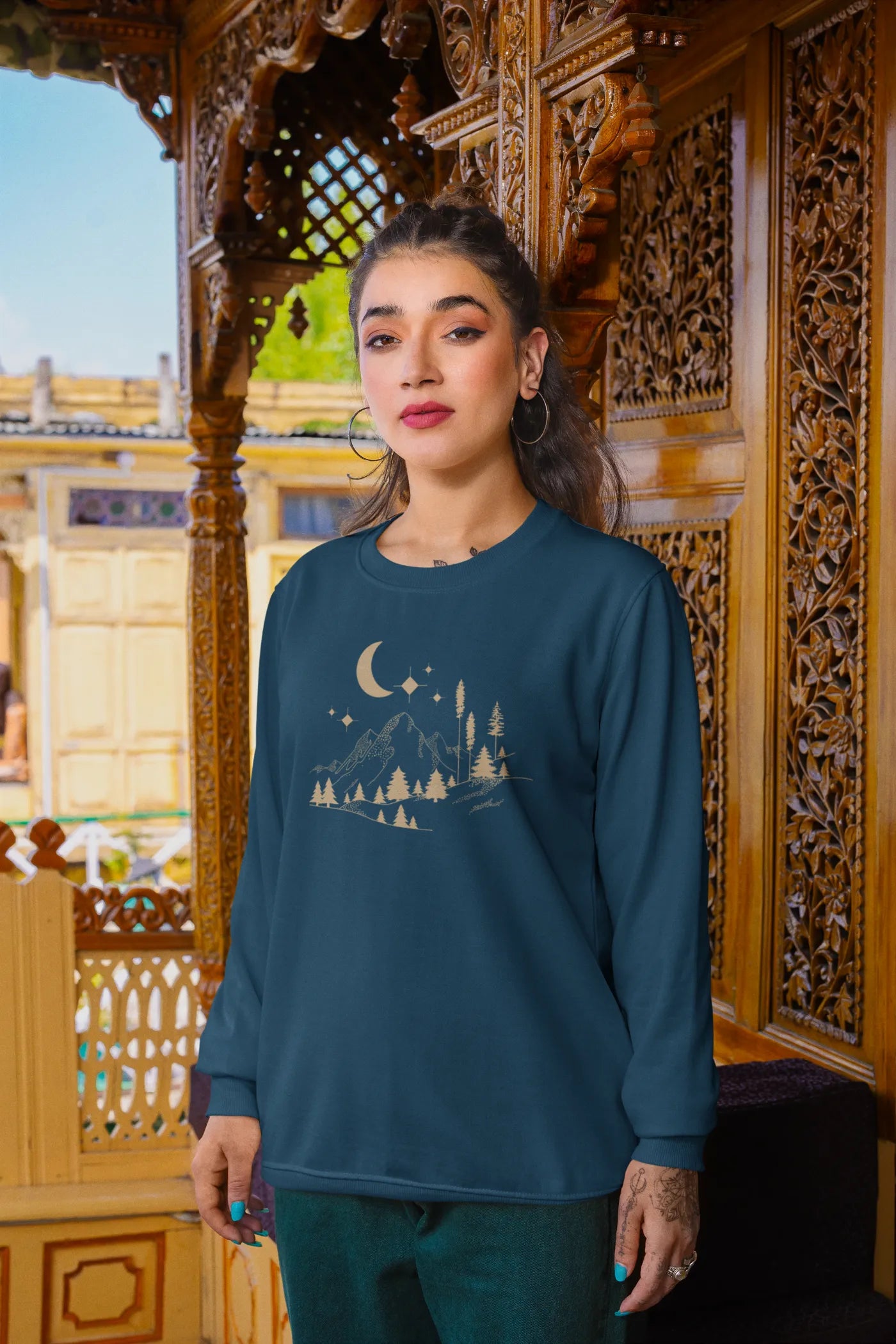 Starry mountain Unisex Sweatshirt