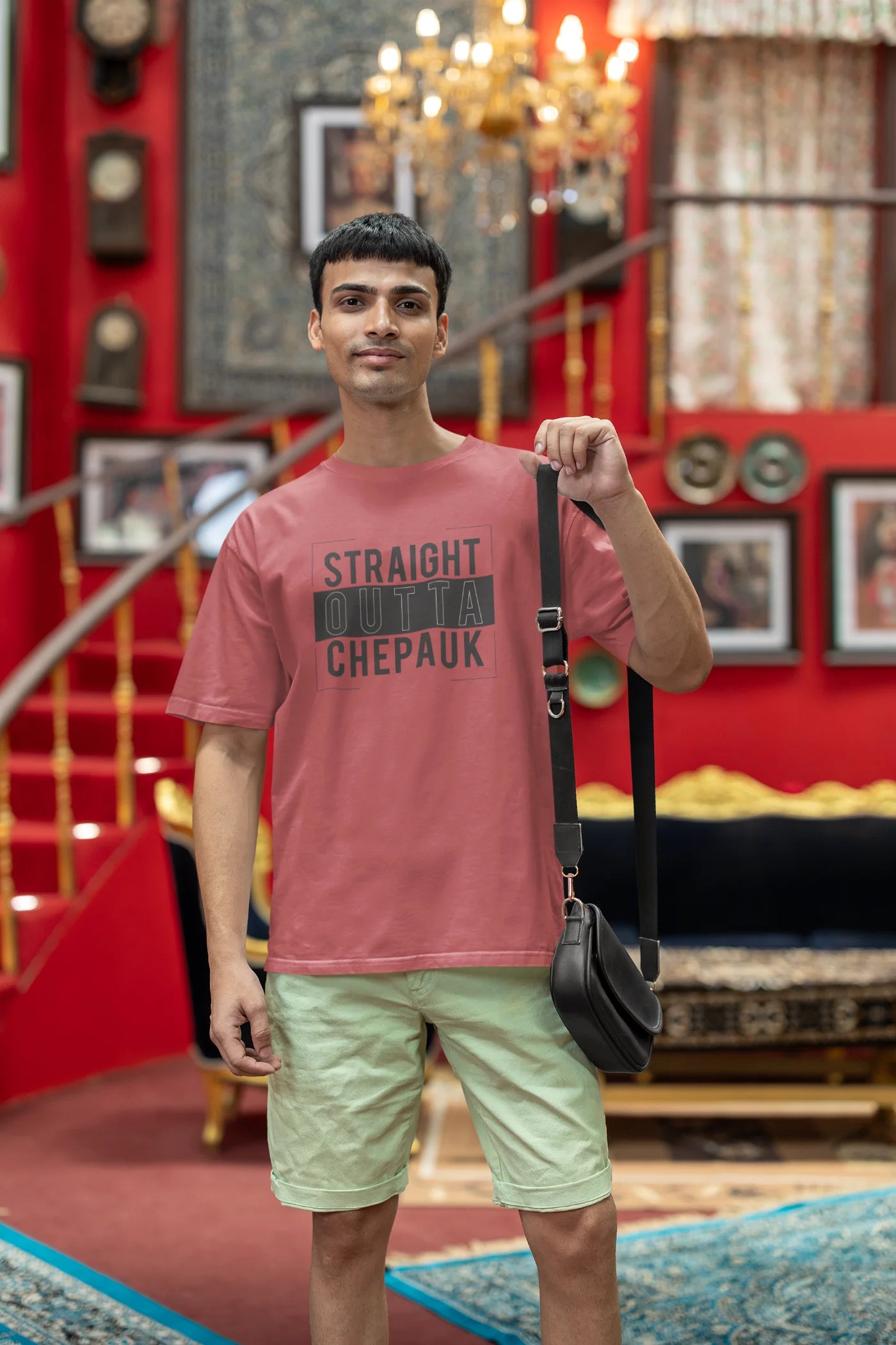 Straight Outta Chepauk oversized T-shirt