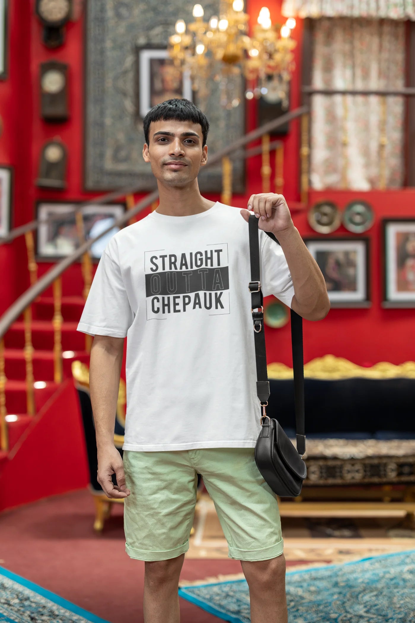 Straight Outta Chepauk oversized T-shirt