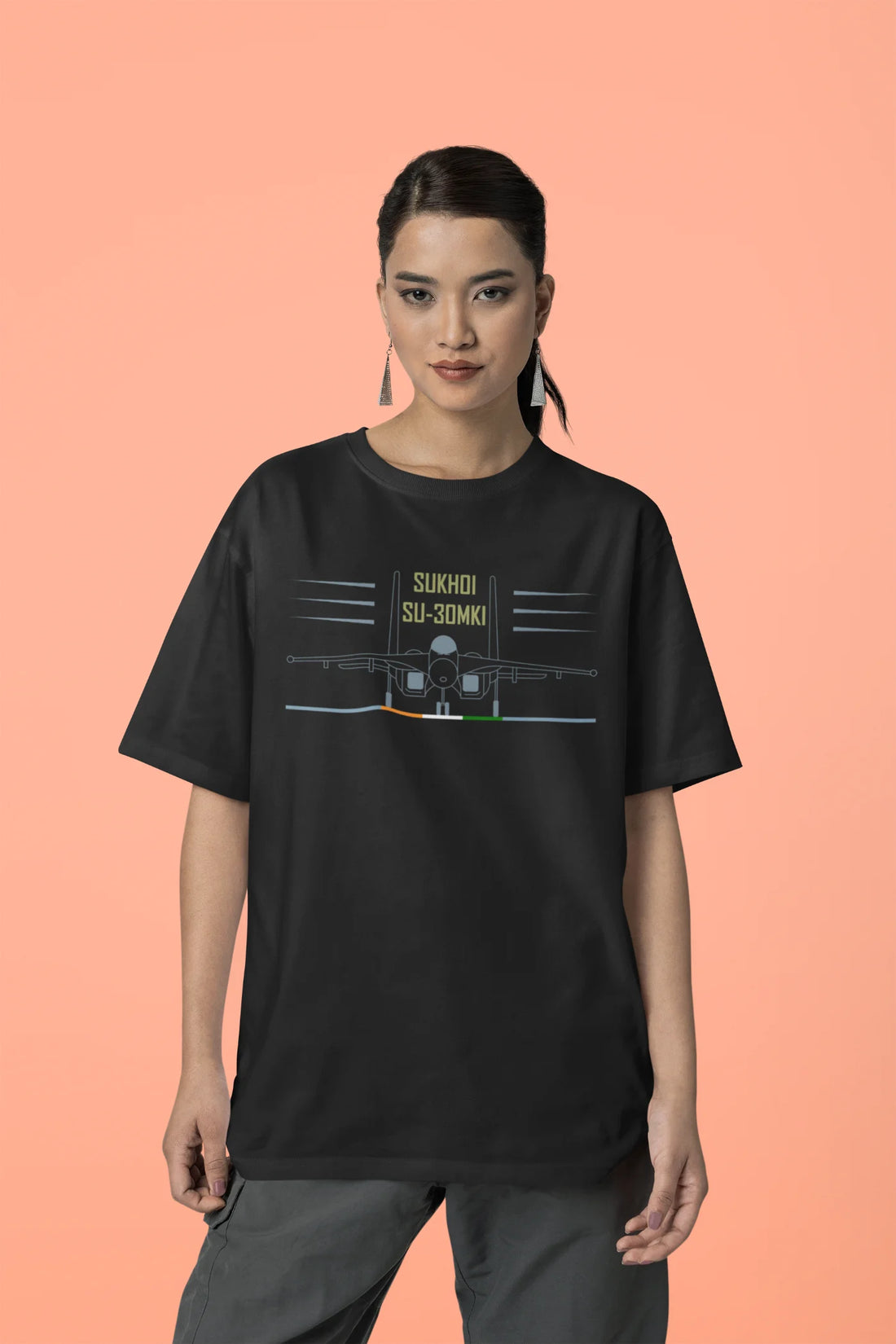 Sukhoi SU-30MKI Oversized T-Shirt