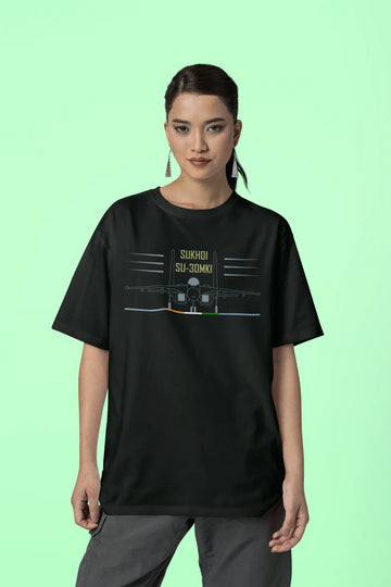 Sukhoi SU-30MKI Oversized T-Shirt