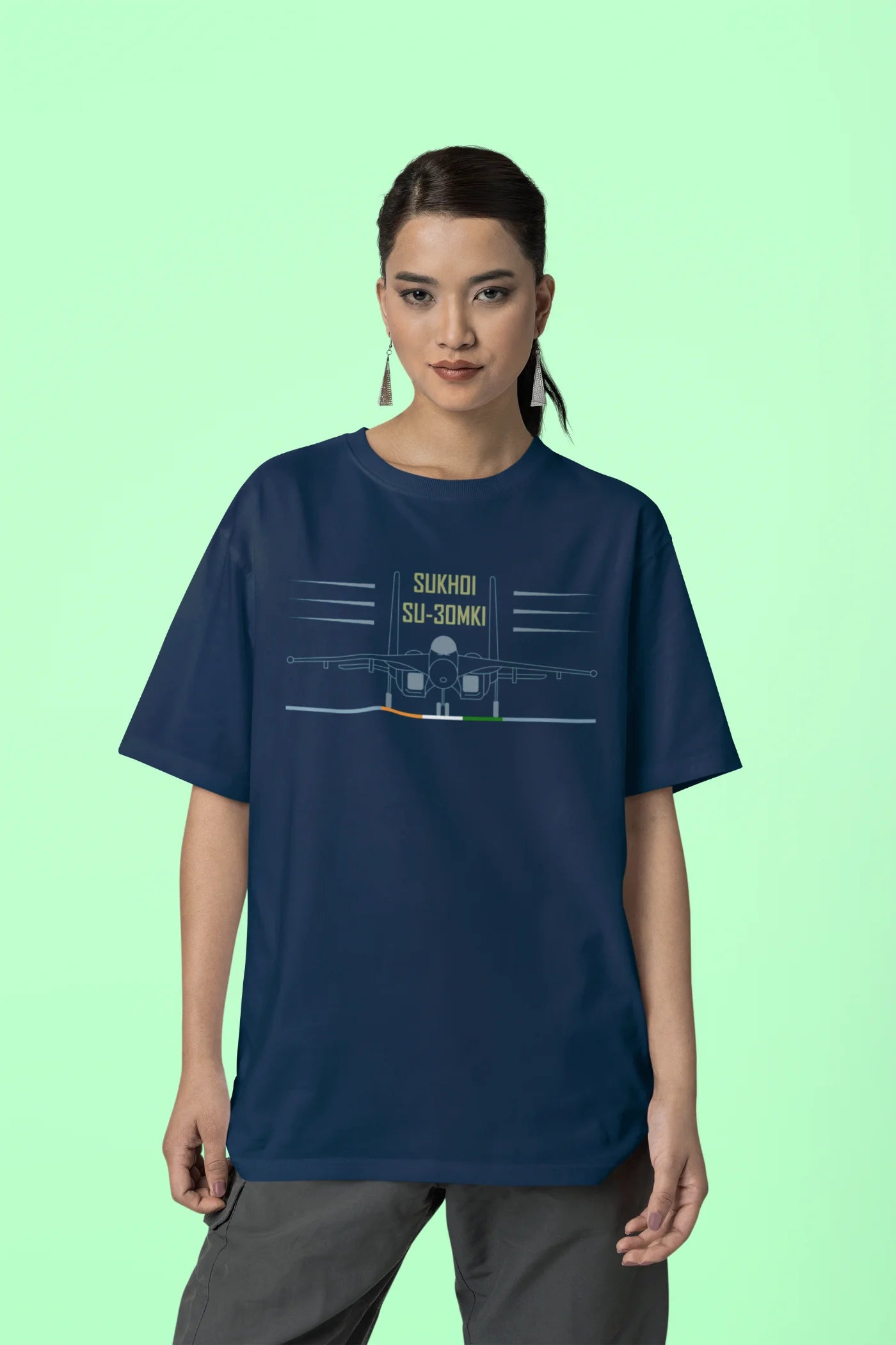 Sukhoi SU-30MKI Oversized T-Shirt