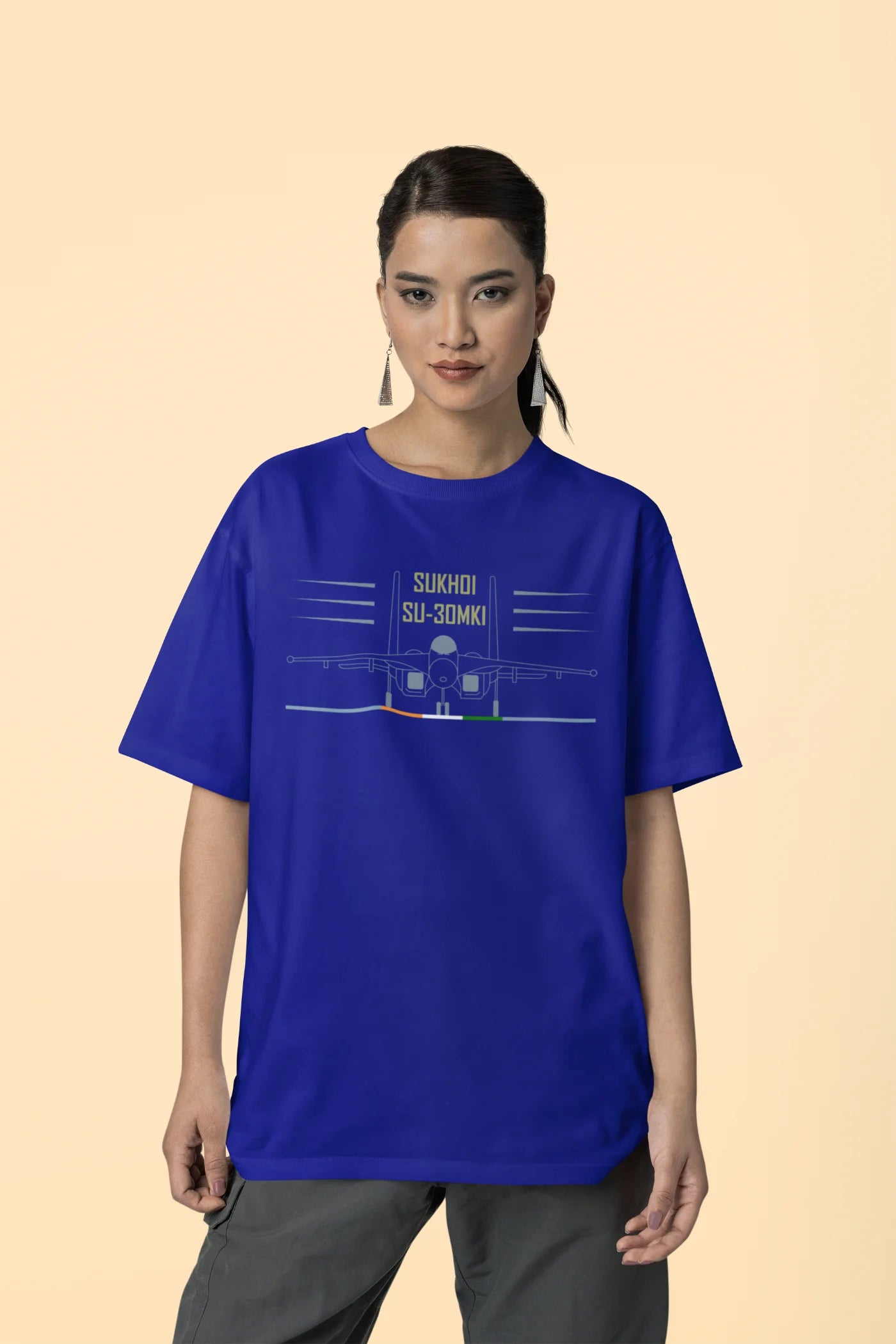 Sukhoi SU-30MKI Oversized T-Shirt