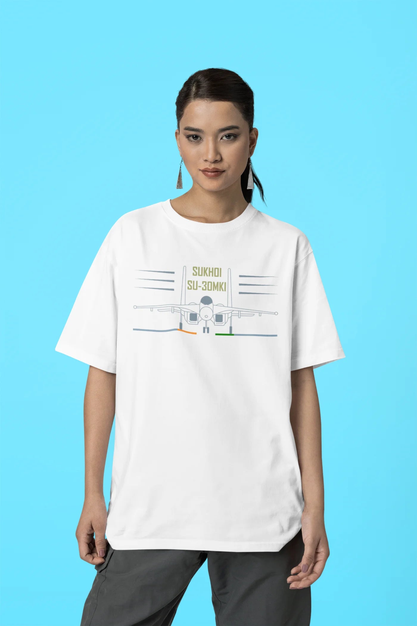 Sukhoi SU-30MKI Oversized T-Shirt