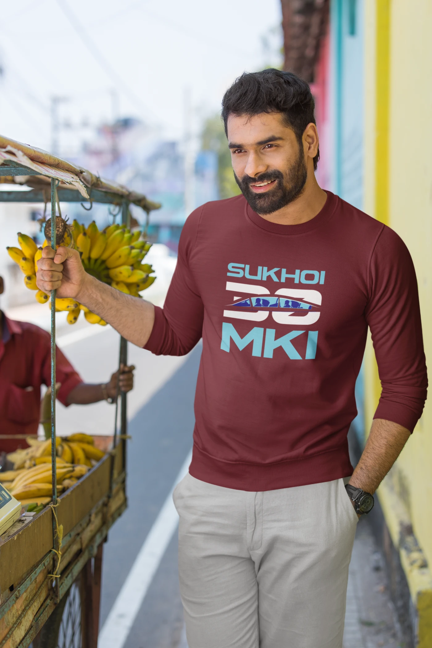 Sukhoi Su-30MKI Unisex Sweatshirt