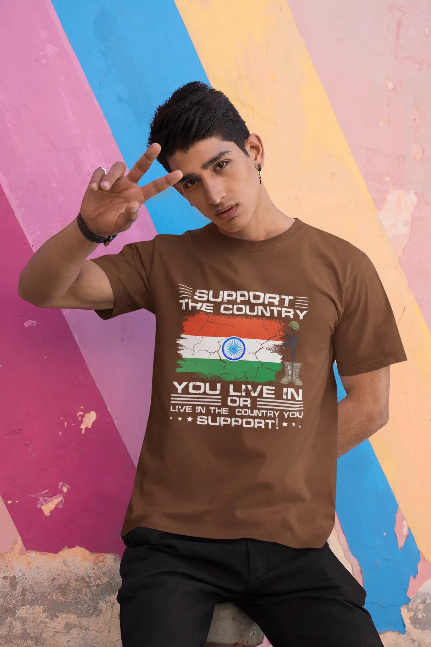 Support The Country You Live In T-Shirt