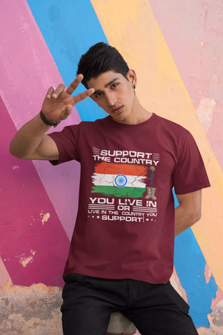 Support The Country You Live In T-Shirt