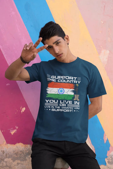 Support The Country You Live In T-Shirt